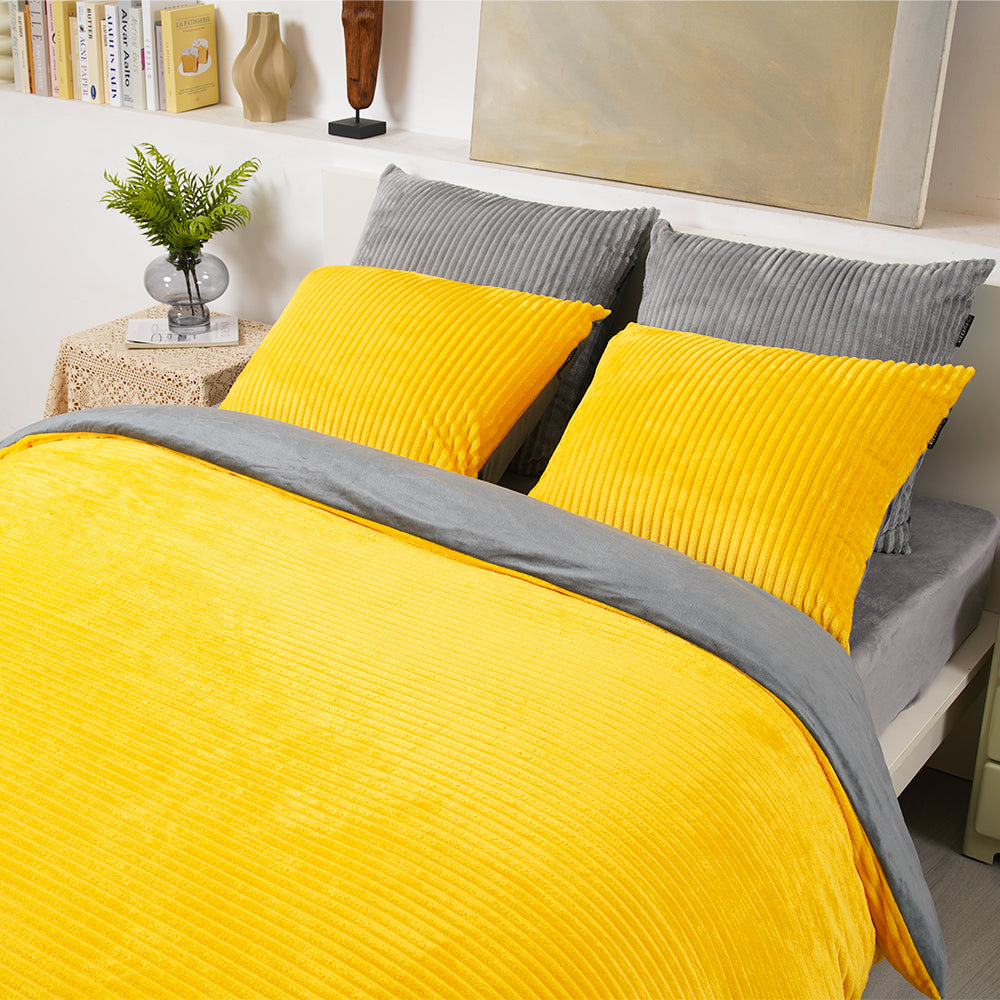 Lemoncake Geel Dekbedset