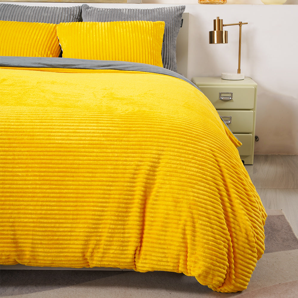 Lemoncake Geel Dekbedset