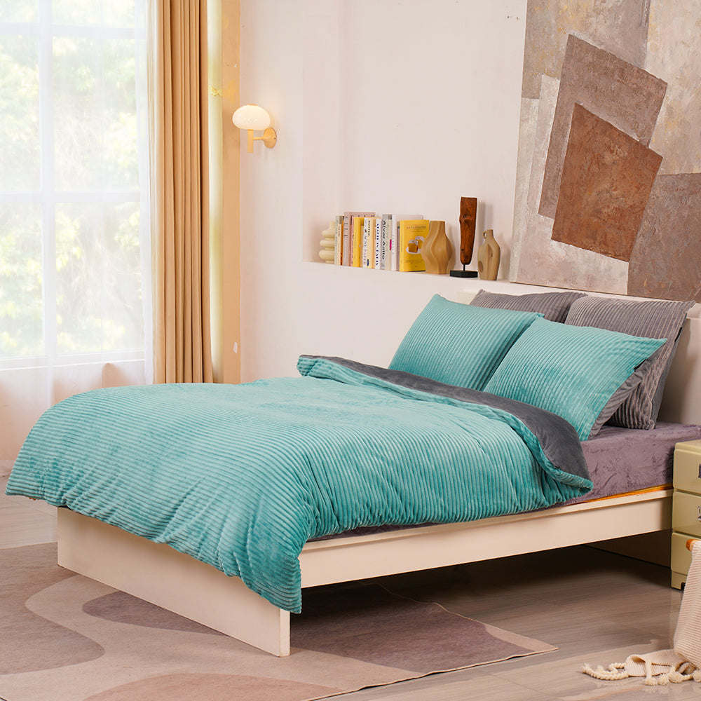 Cotton Candy Blauw Dekbedset