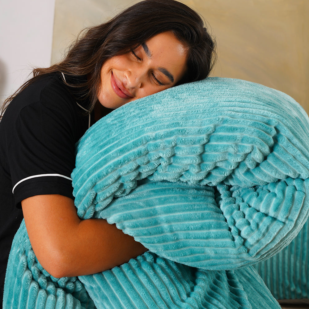 Cotton Candy Blauw Dekbedset