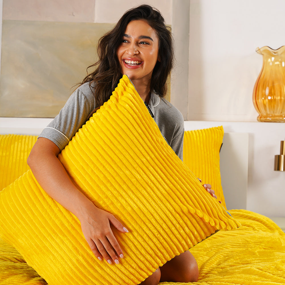 Lemoncake Geel Dekbedset